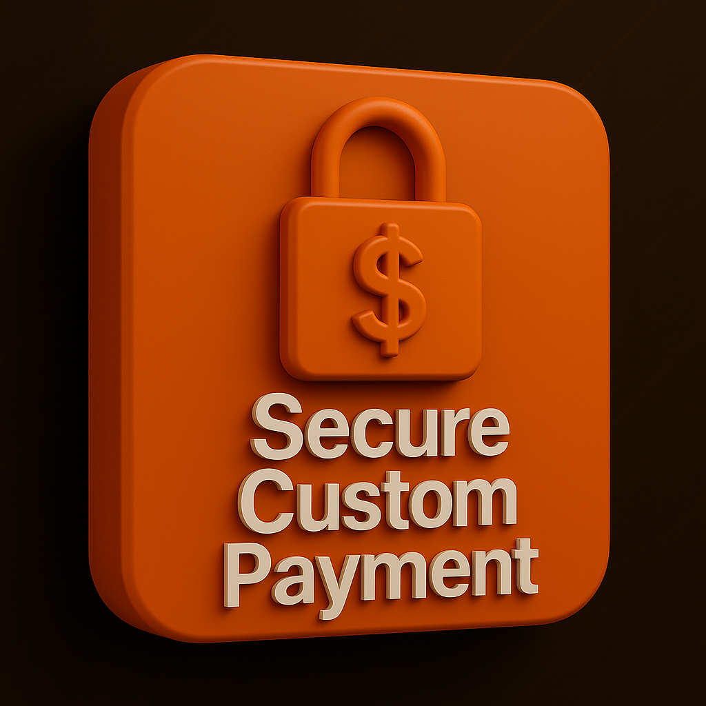 Secure Custom Service Payment