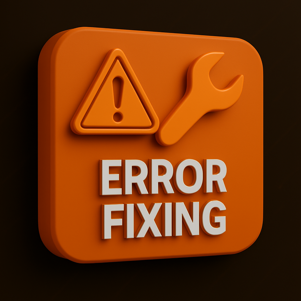 Error Fixing Tools